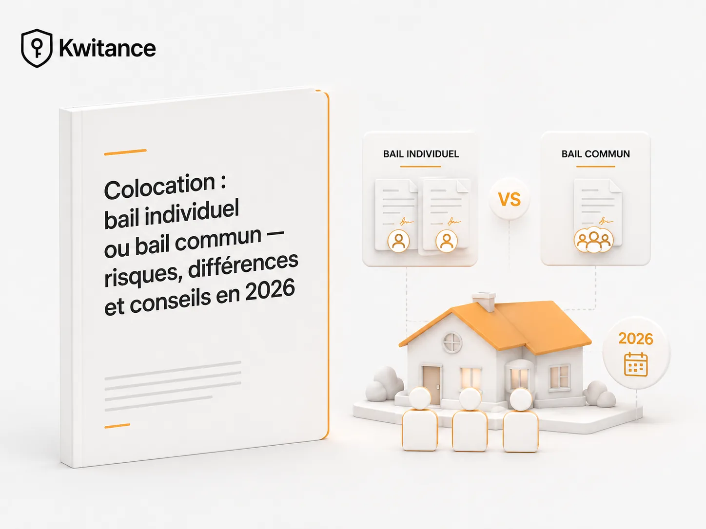Colocation : bail individuel ou bail commun — risques, différences et conseils en 2026